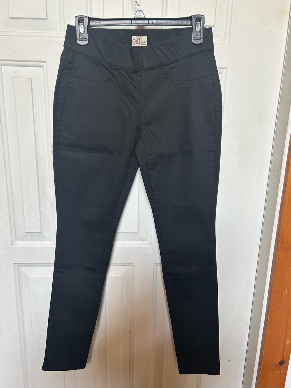 SO Clothing Black Slim Stretch Pants